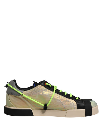 Multicolor Low Top Lace Up Men Sneakers Shoes