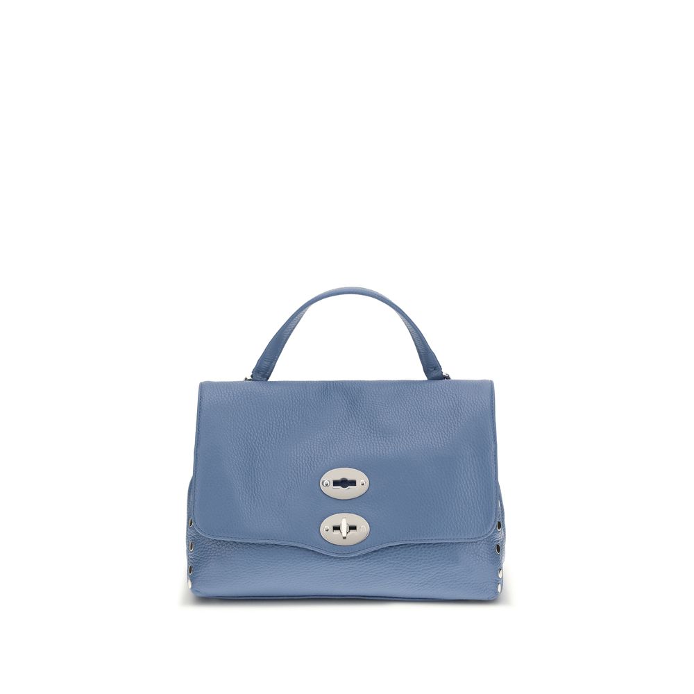 Blue Calf Leather Bos Taurus Shoulder Bag