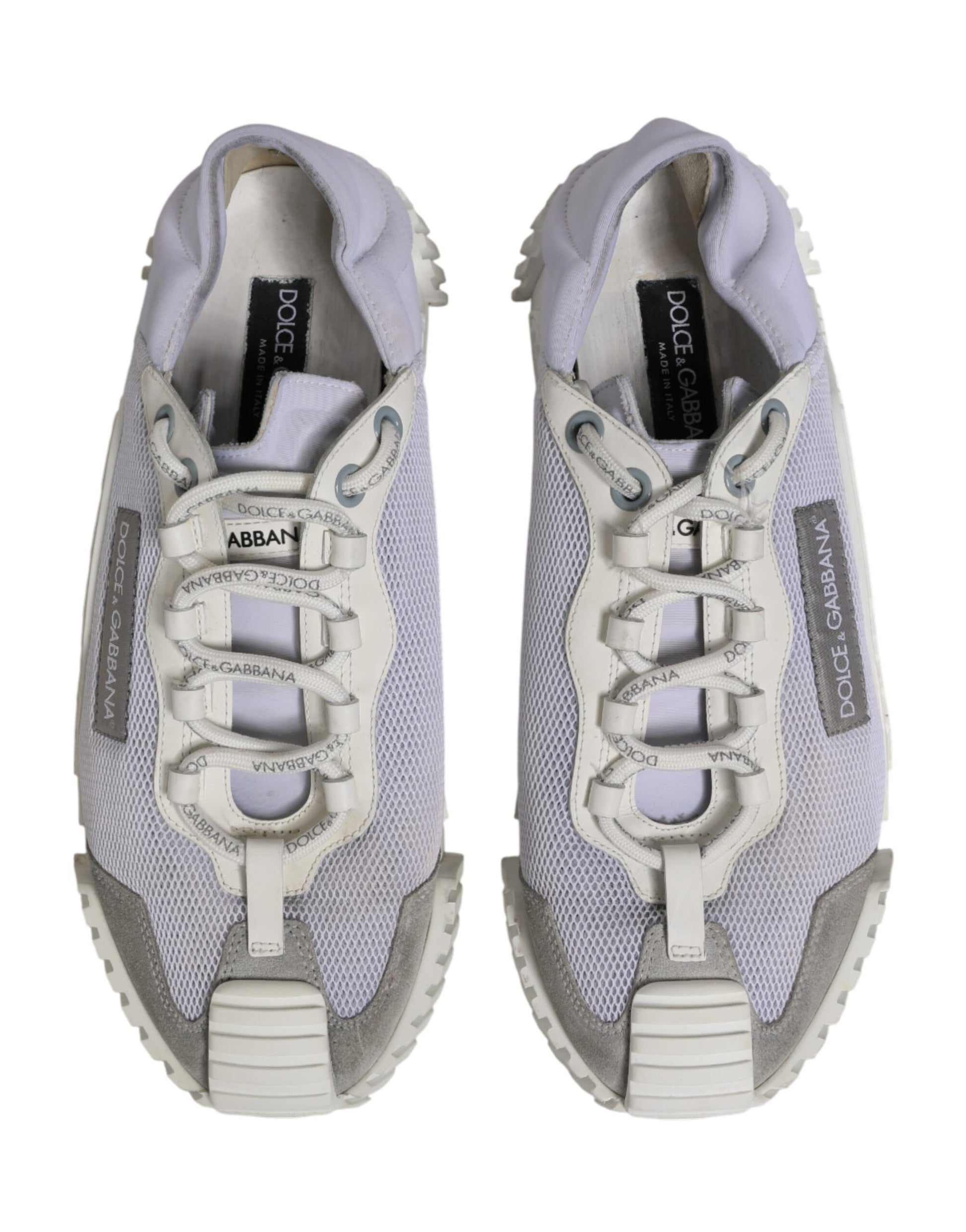 White Lace Up Low Top NS1 Sneakers Men Shoes