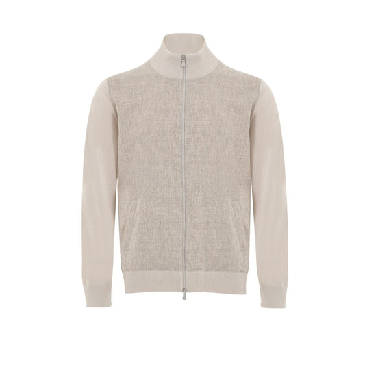 Beige Wool Jackets And Coat