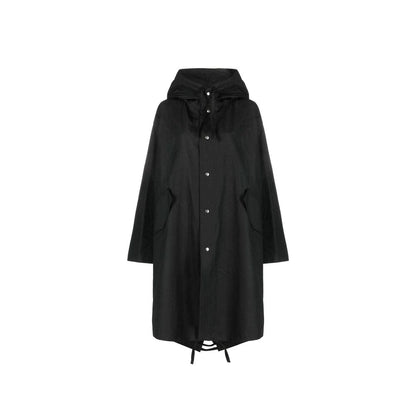Black Cotton Parka