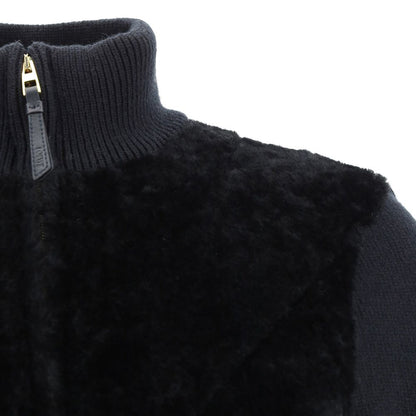 Black Lamb Fur Clothing