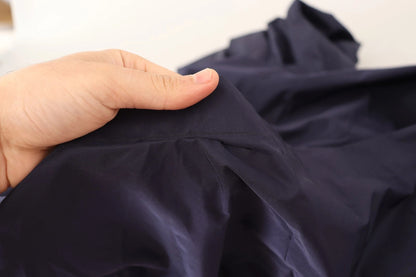 Navy Blue Sleeveless Round Neck Mermaid Long Dress