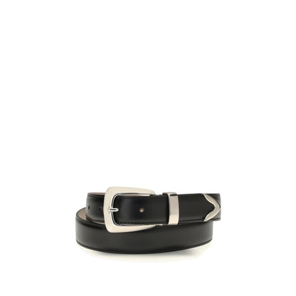 Black Calf Leather Bos Taurus Regular Belt
