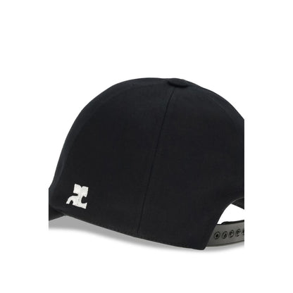 Black Cotton Cap (Baseball Hat)