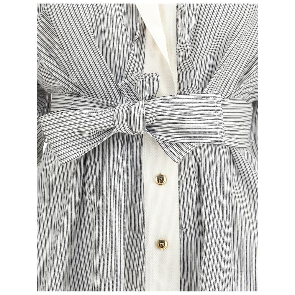 Multicolor Cotton Casual Dress