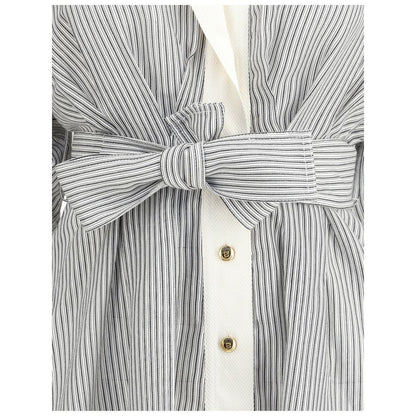 Multicolor Cotton Casual Dress