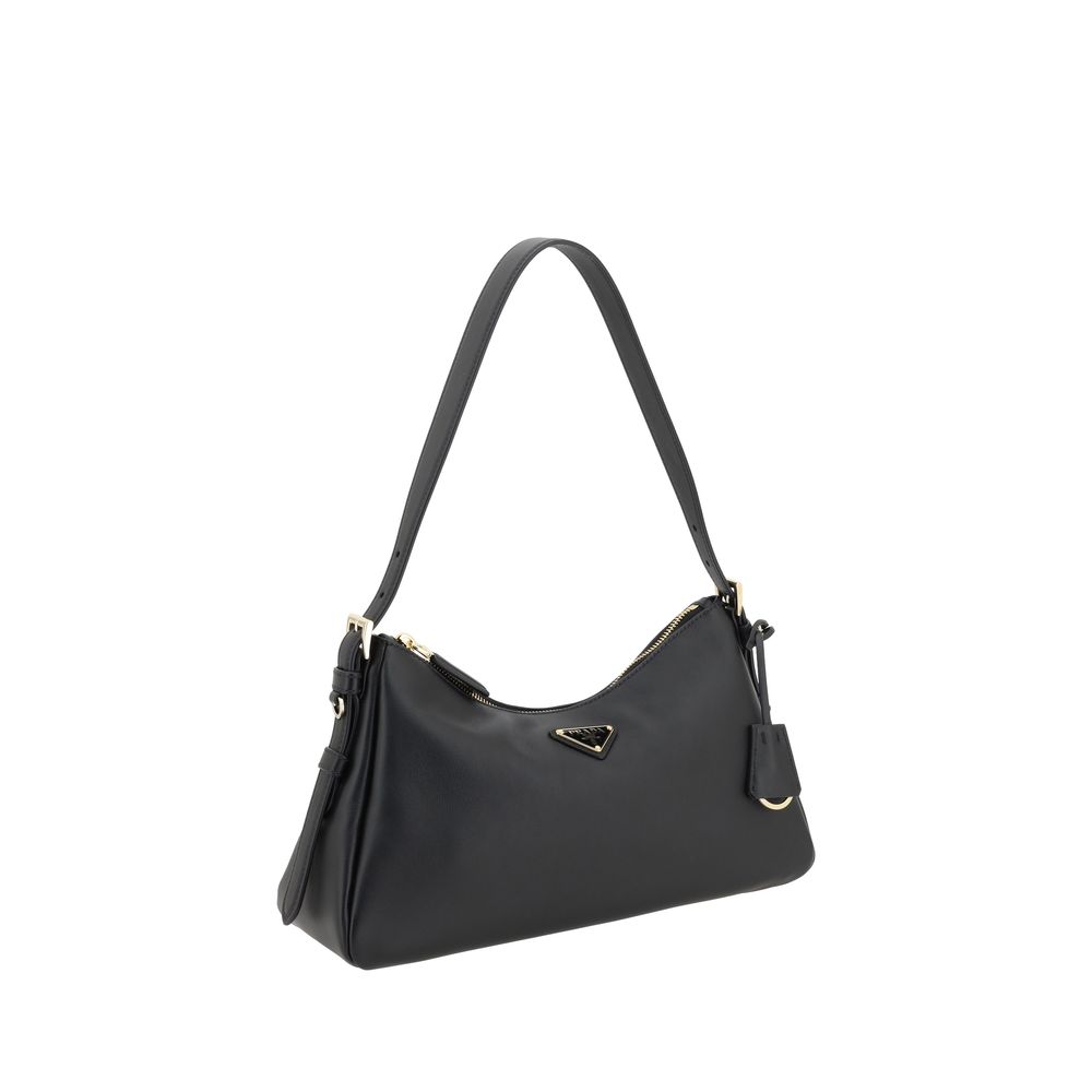 Black Calf Leather Bos Taurus Shoulder Bag