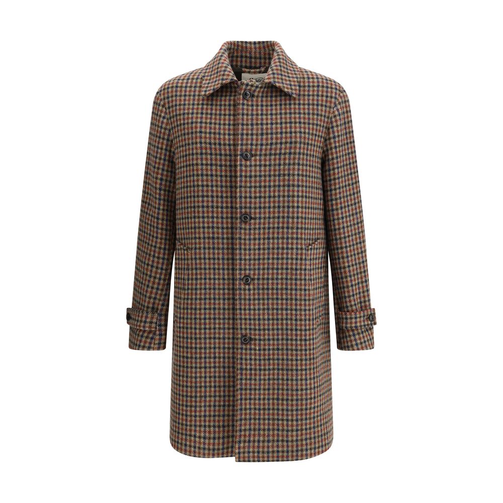 Multicolor Wool Coat