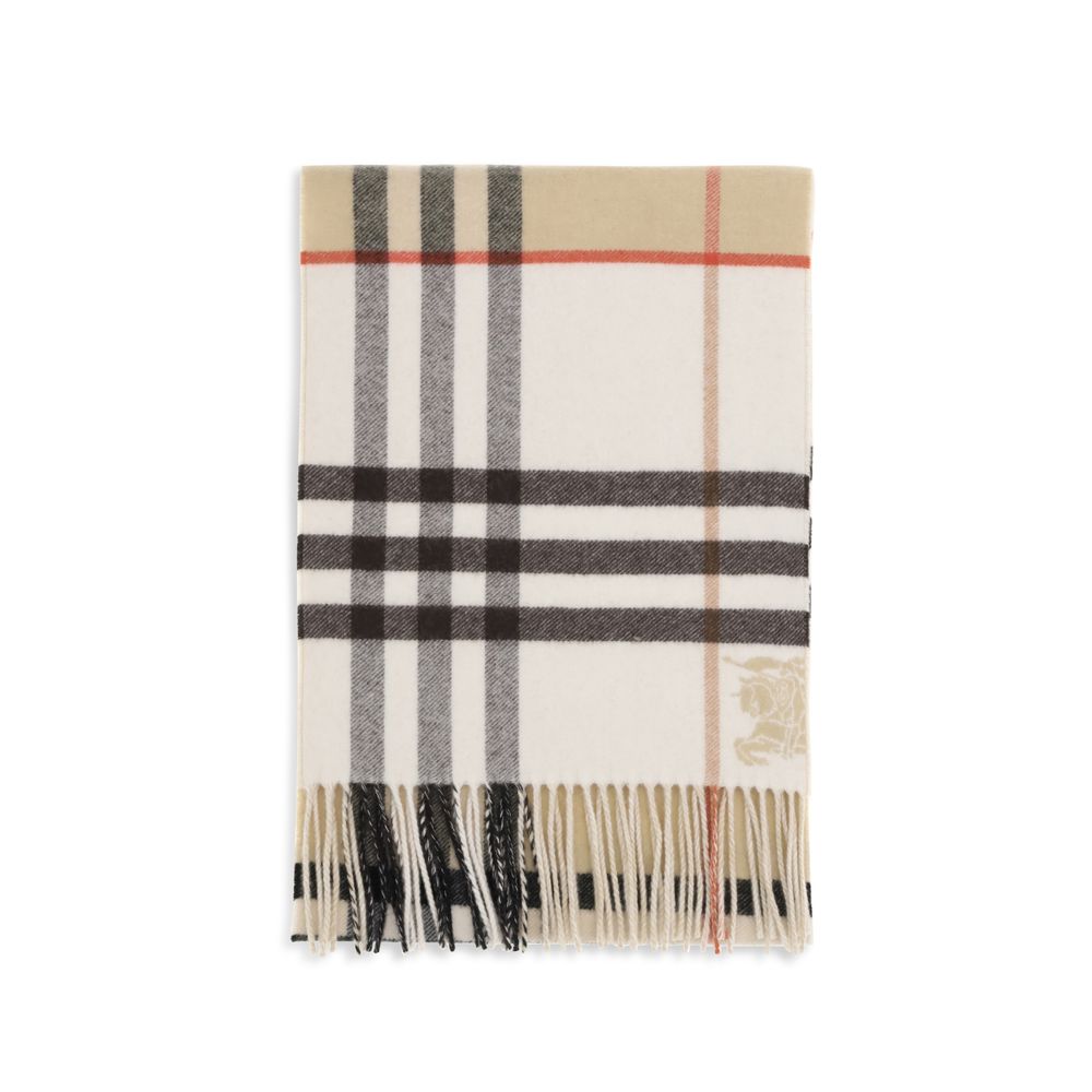 Beige Cashmere Scarf