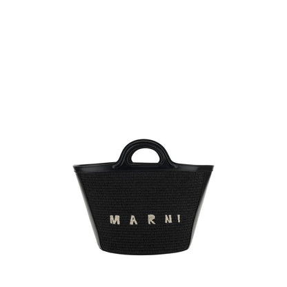 Black Cotton Shoulder Bag