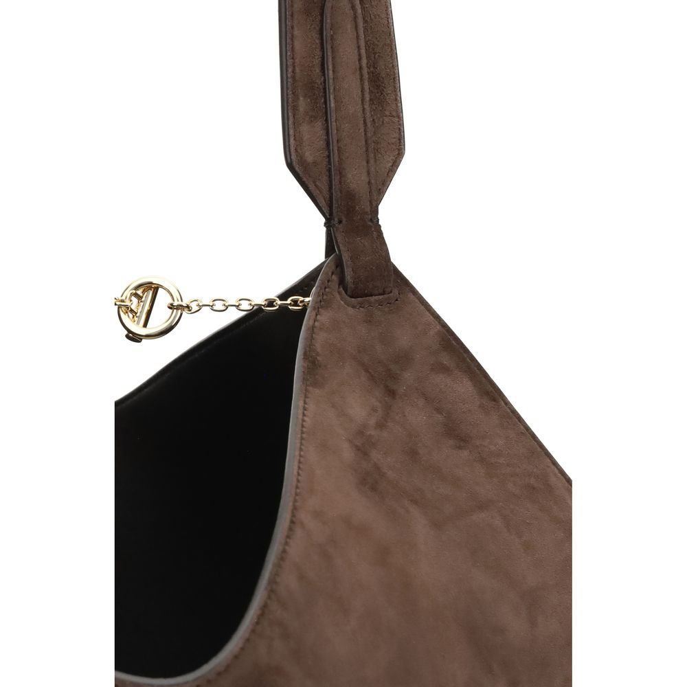 Brown Calf Leather Bos Taurus Shoulder Bag