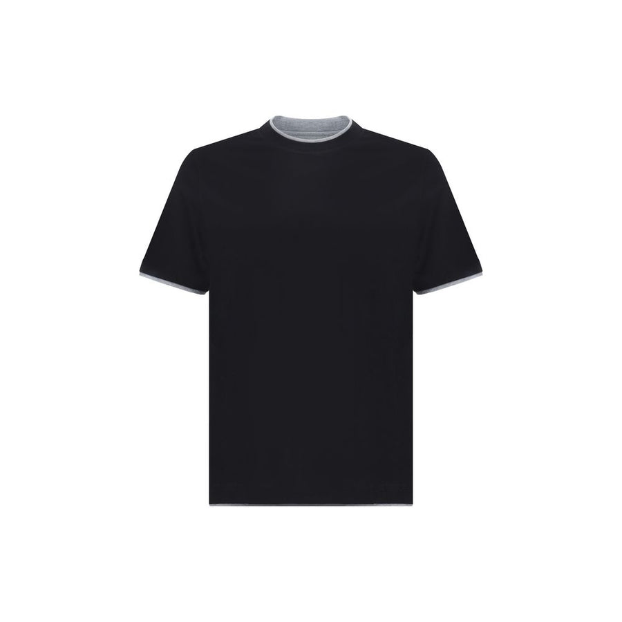 Black Cotton T-Shirt