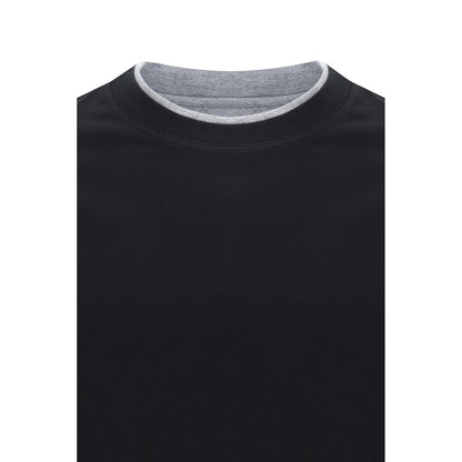 Black Cotton T-Shirt