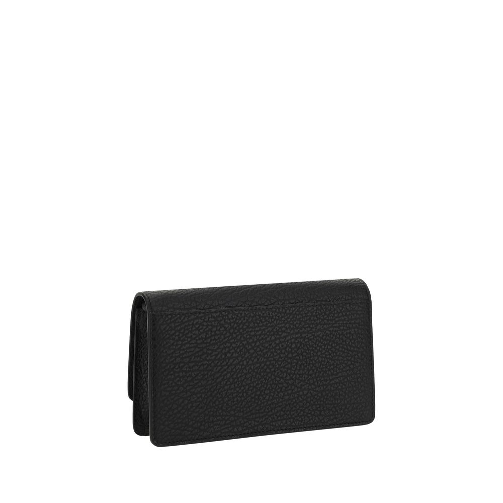 Black Calf Leather Bos Taurus Wallet