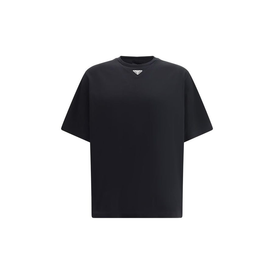 Black Cotton T-Shirt