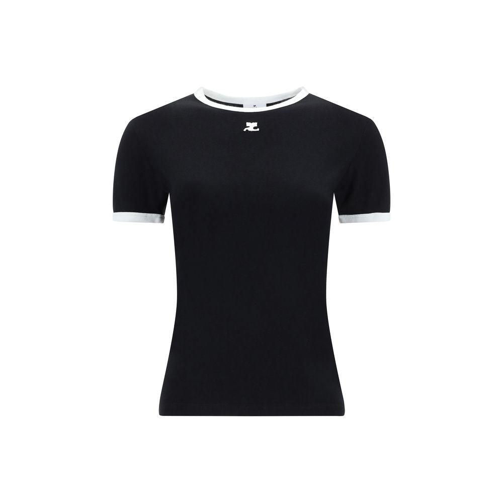 Black Cotton T-Shirt