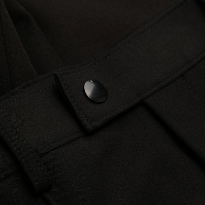 Black Elastane Dress Pants