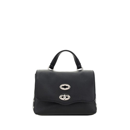 Black Calf Leather Bos Taurus Shoulder Bag