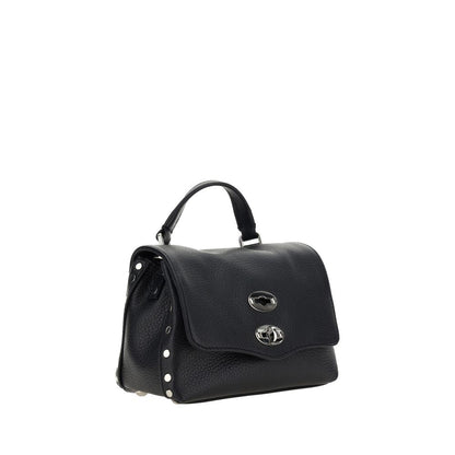 Black Calf Leather Bos Taurus Shoulder Bag