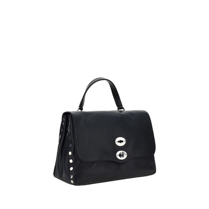 Black Calf Leather Bos Taurus Shoulder Bag