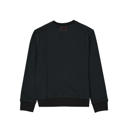 Black Cotton Sweatshirt