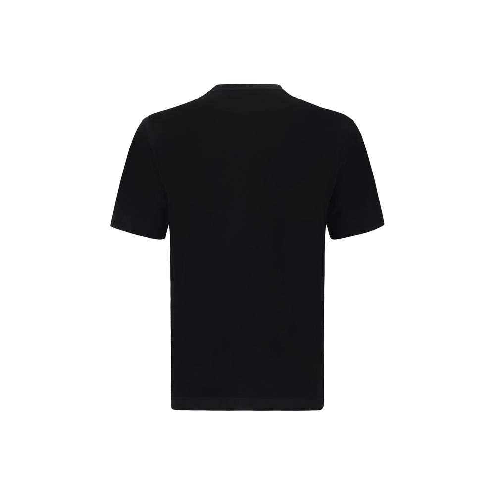 Black Cotton T-Shirt
