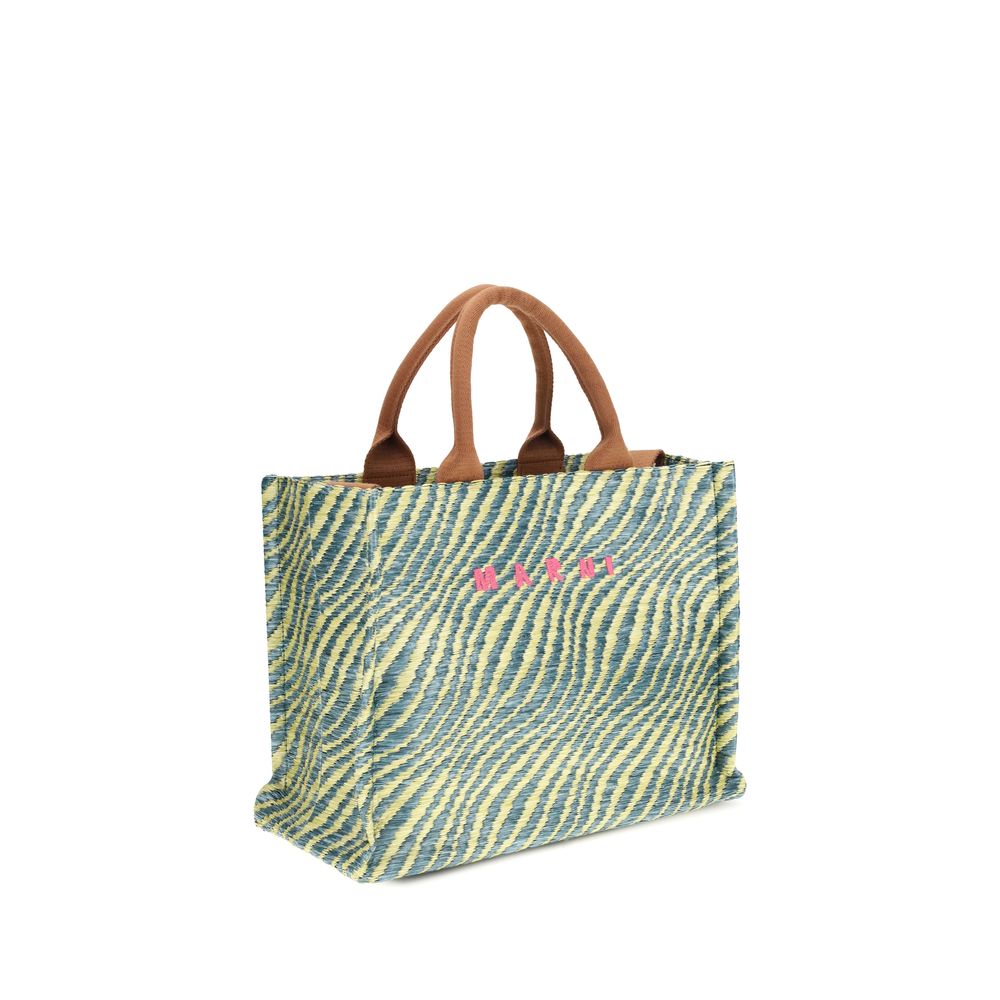 Multicolor Fabric Shoulder Bag