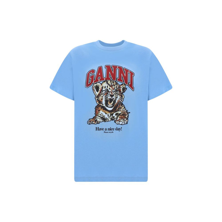Light Blue Cotton T-Shirt