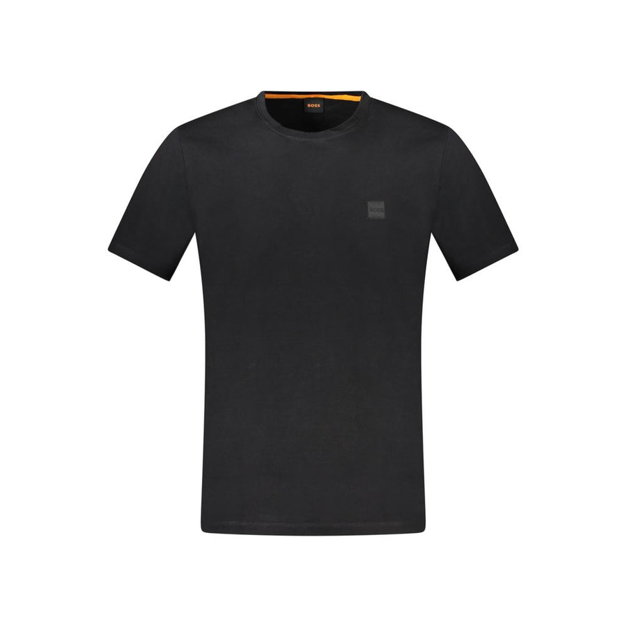 Black Cotton T-Shirt
