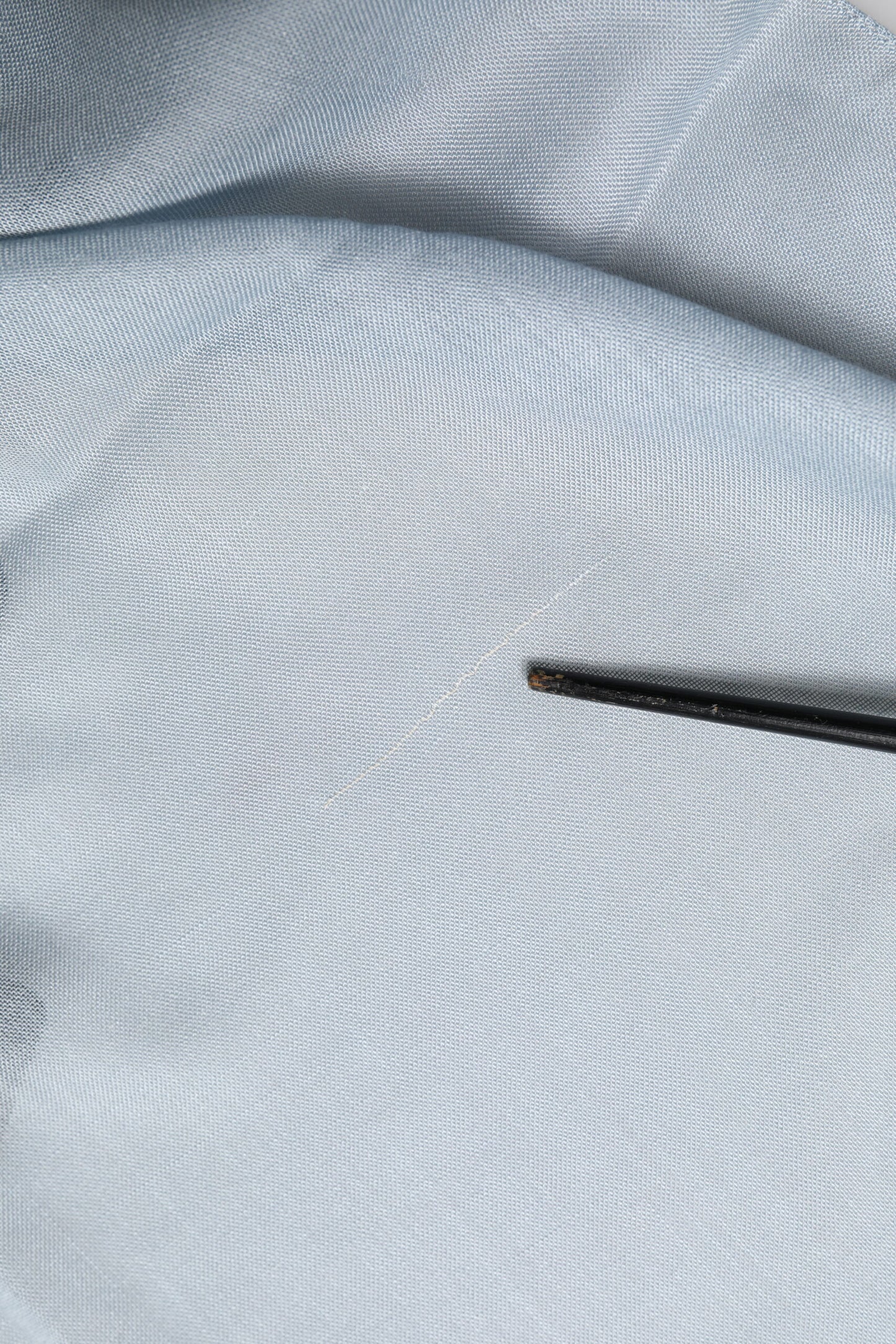 Light Blue Cashmere Knitted Shawl Scarf