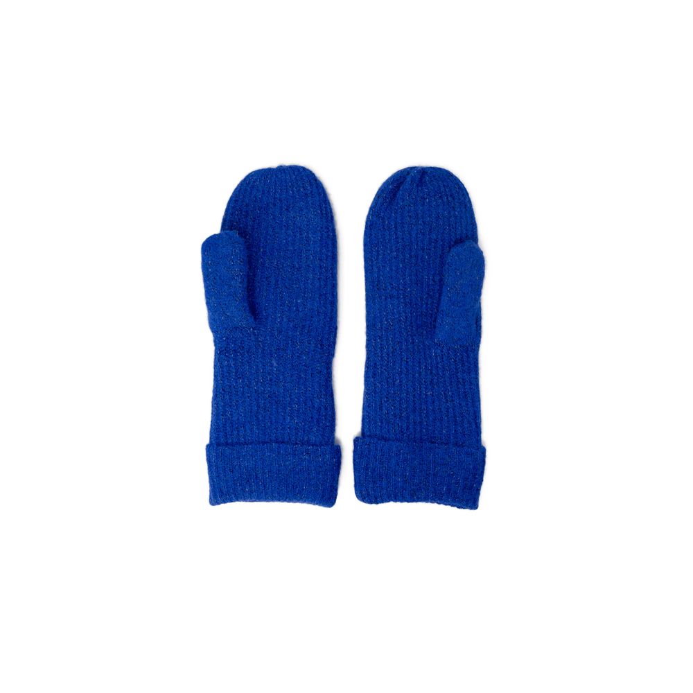 Blue Marabou Gloves