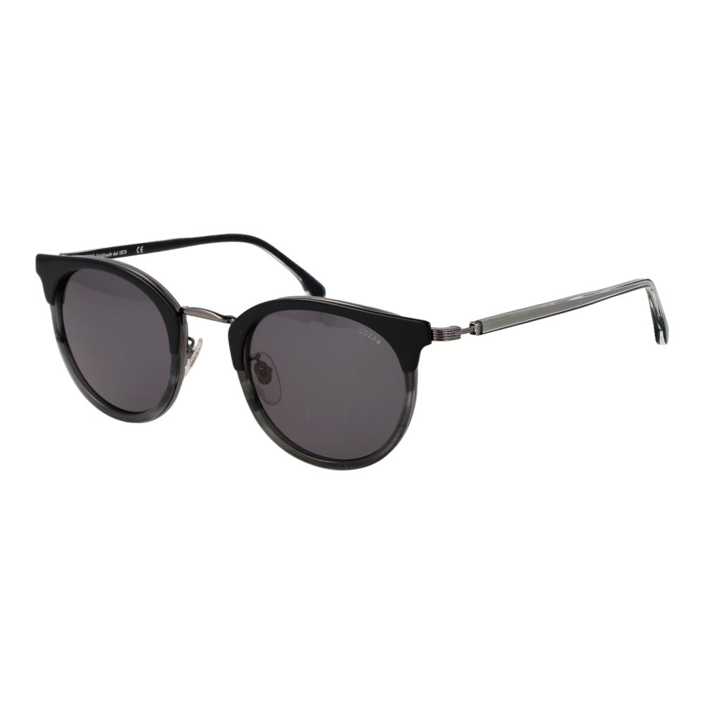Black Stainless Steel Sunglasses