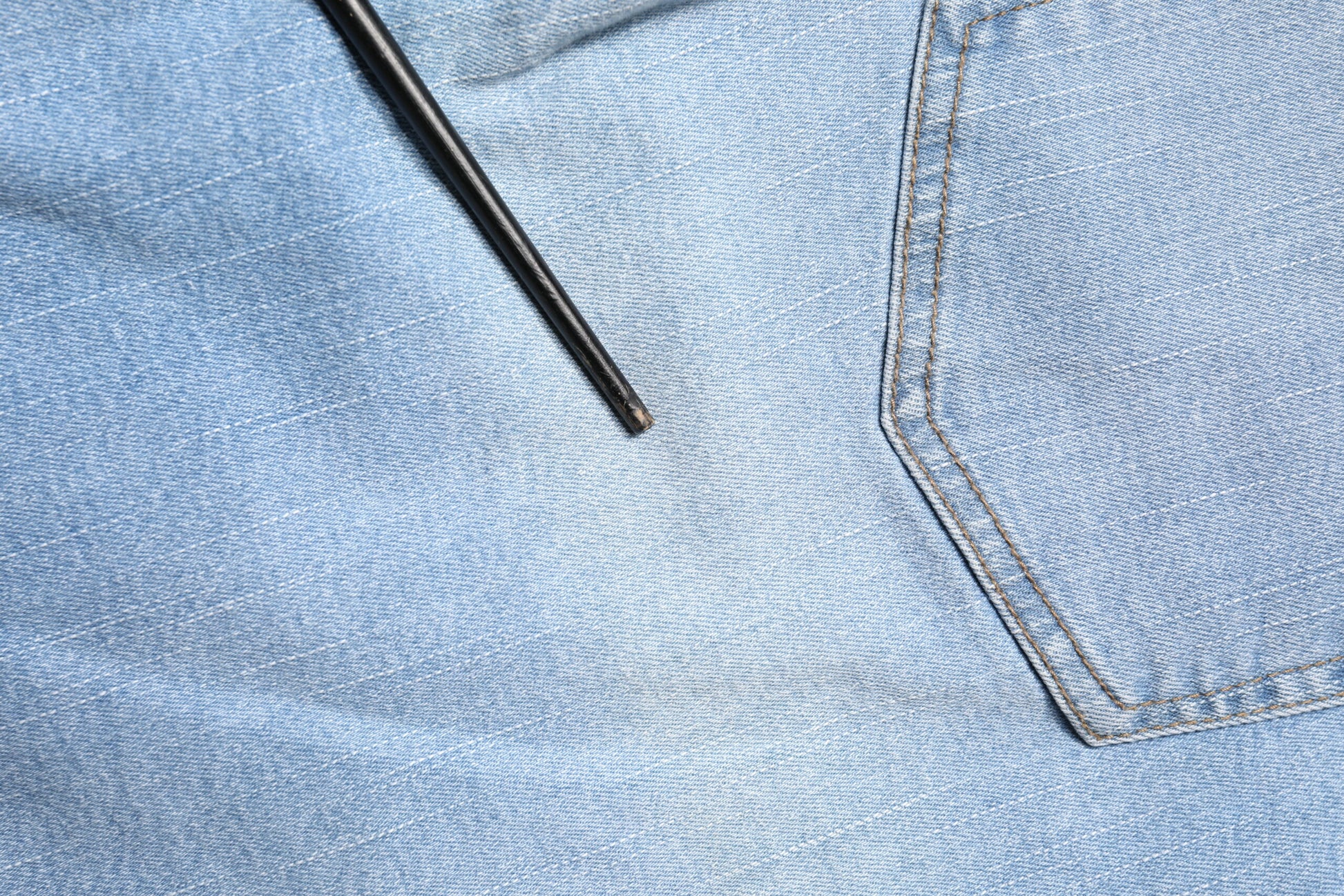 Light Blue Twister Mid Waist Skinny Fit Men Denim Jeans