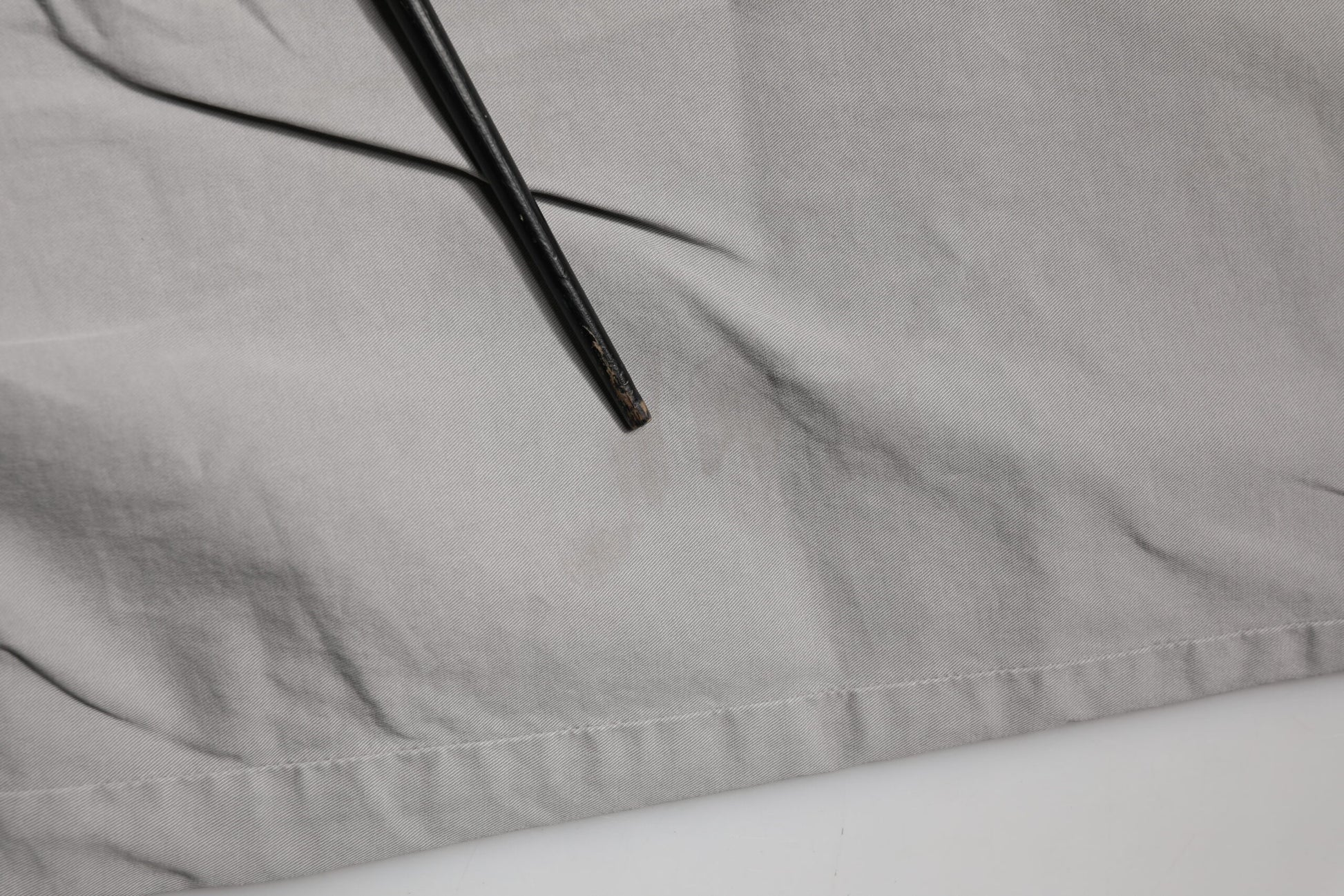 Light Gray Cotton Mid Waist Skinny Men Jogger Trouser Pants