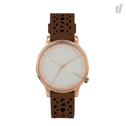 Brown Leather Dress Watch