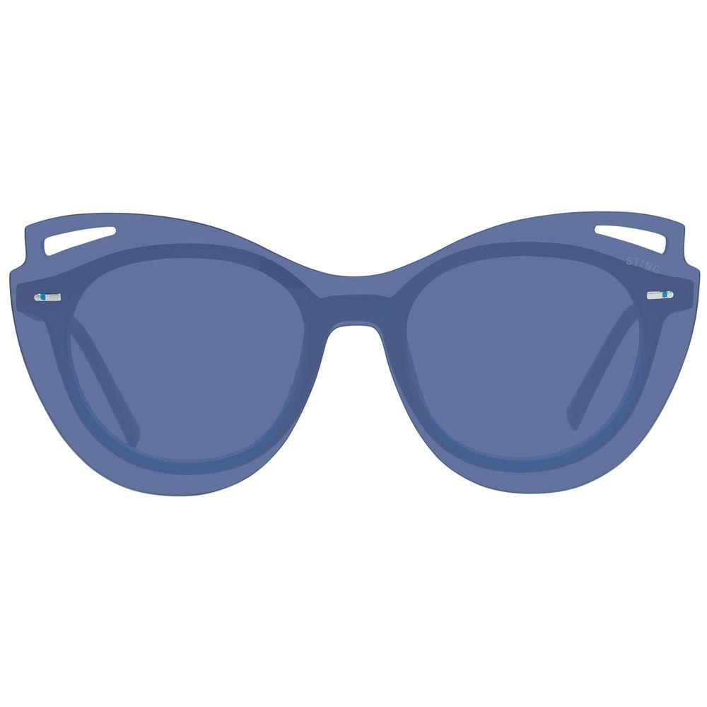 Blue Plastic Sunglasses