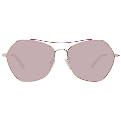 Multicolor Metal Sunglasses
