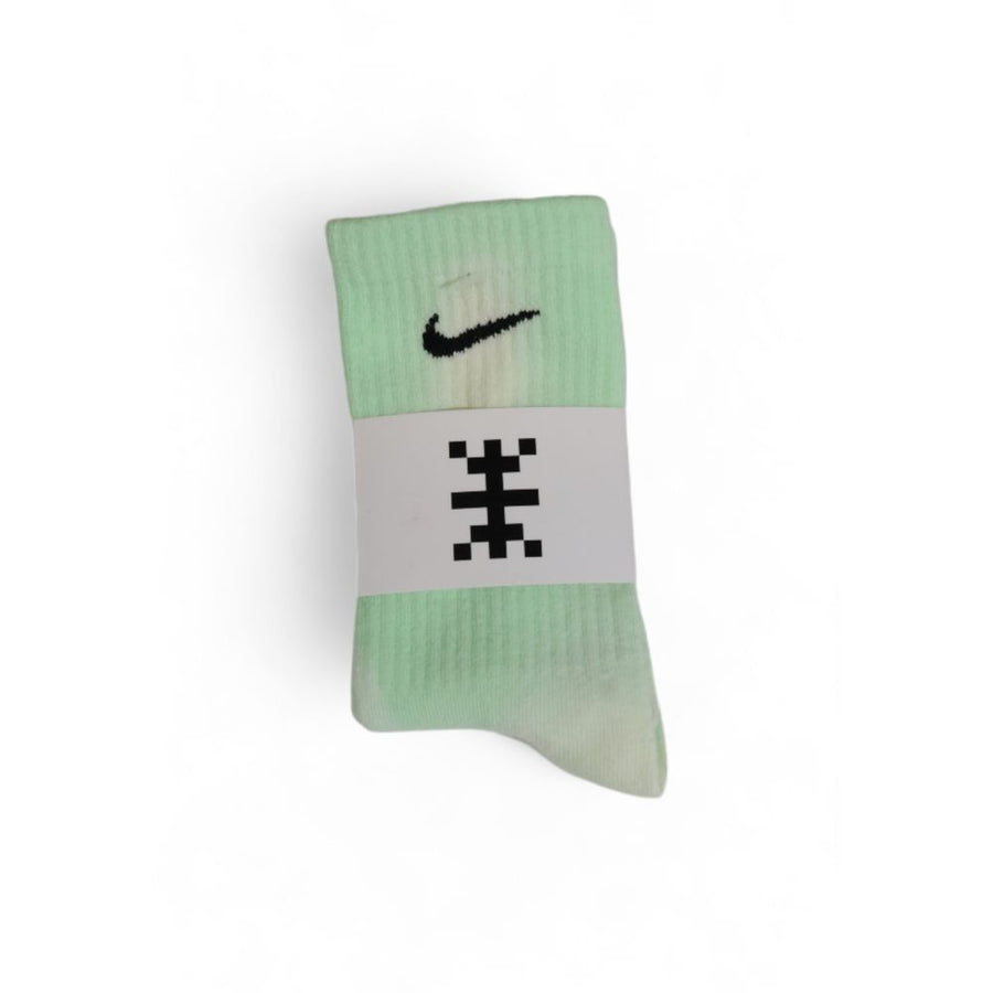 Green Cotton Socks