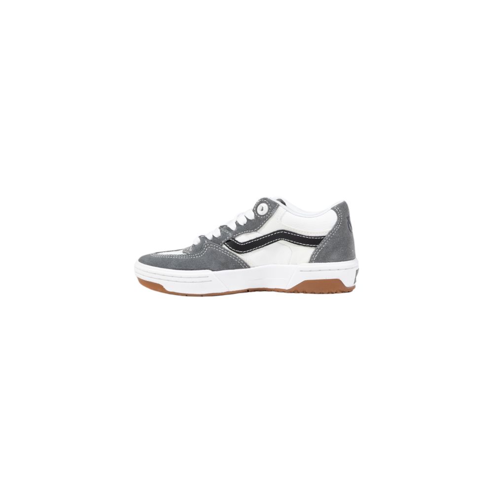 Bicolor Suede Leather Low Top Sneakers