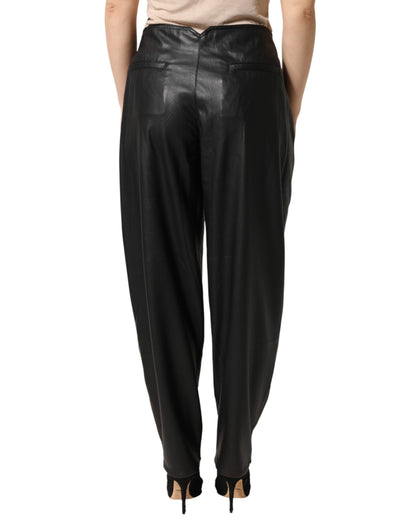 Black Embellished Tapered  Pants