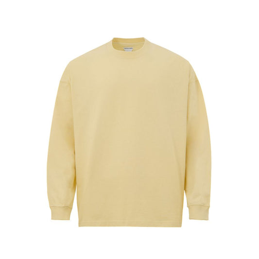 Yellow Cotton Sweatshirt