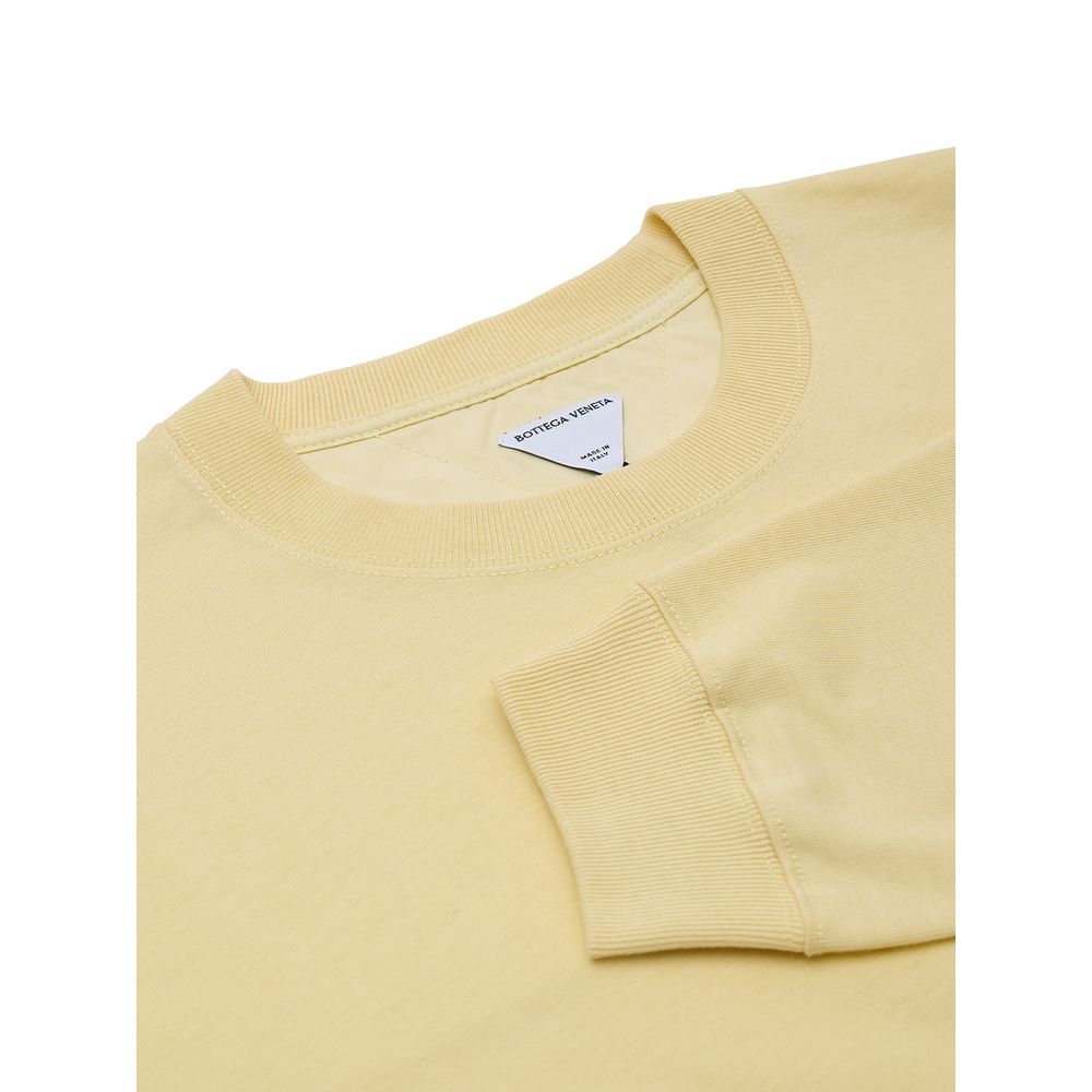 Yellow Cotton Sweatshirt