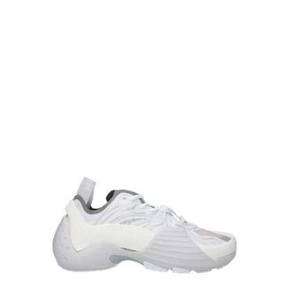 White Leather Athletic Sneakers