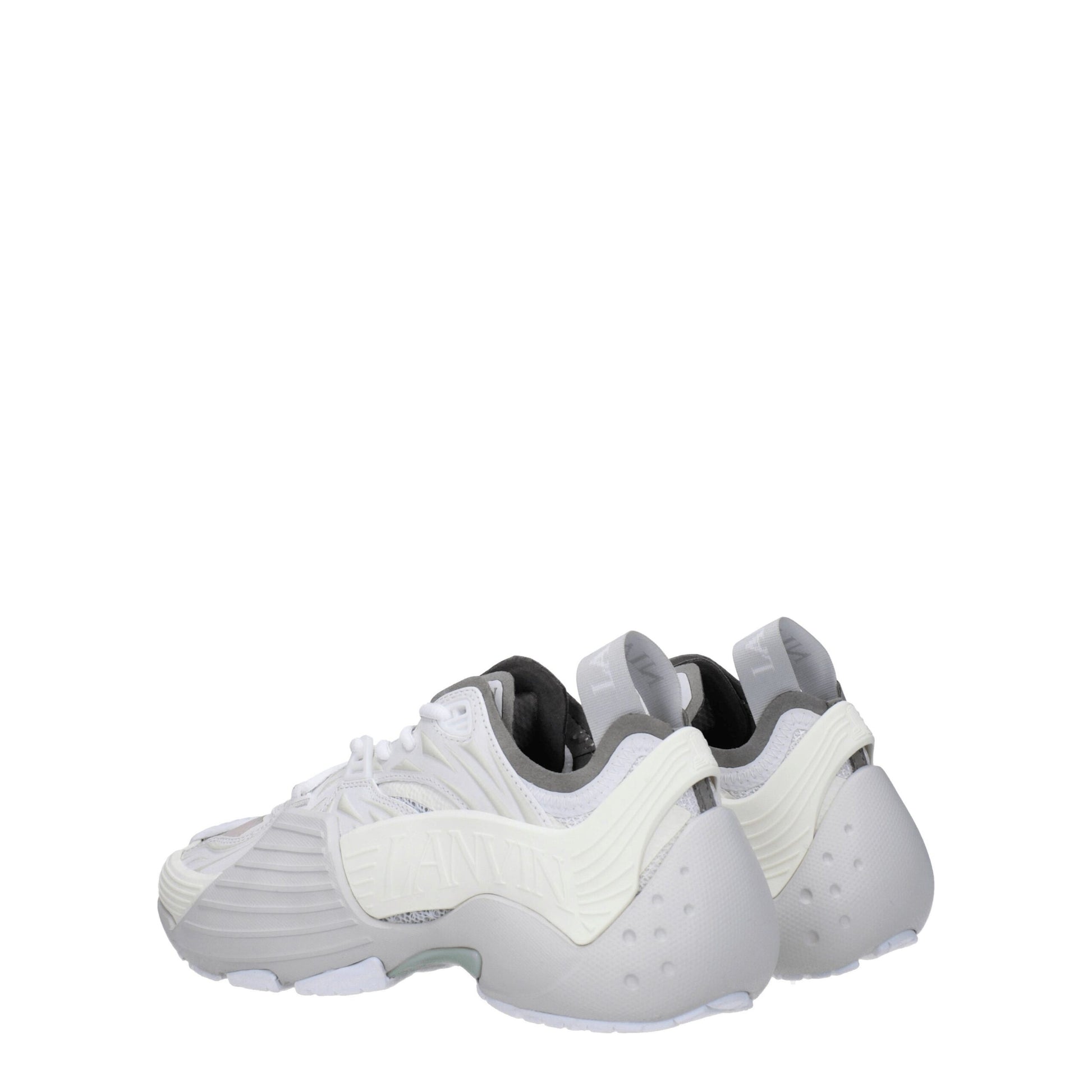 White Leather Athletic Sneakers