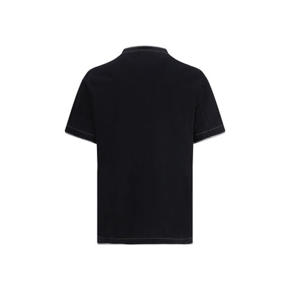 Black Cotton T-Shirt