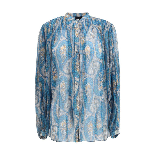 Multicolor Silk Pattern Shirt
