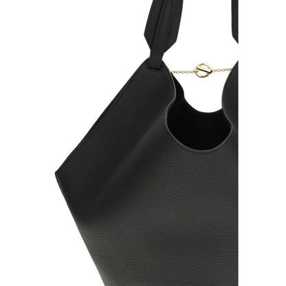 Black Calf Leather Bos Taurus Shoulder Bag