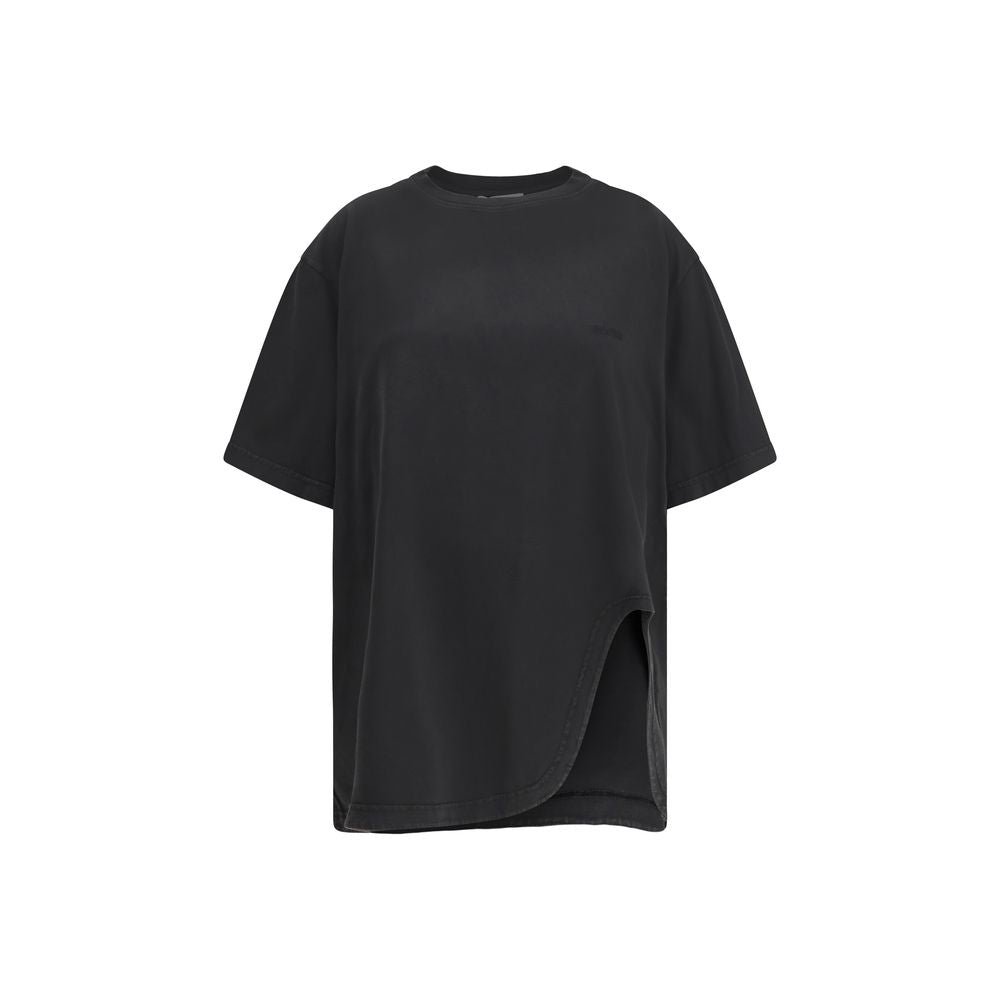 Black Cotton T-Shirt