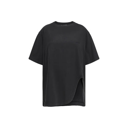 Black Cotton T-Shirt